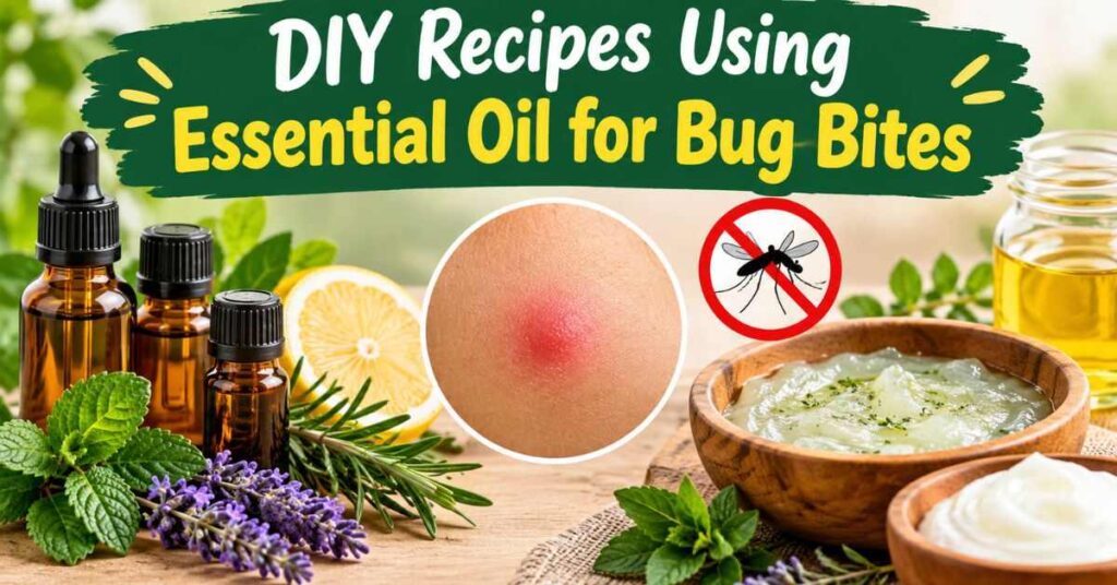 DIY Recipes Using Essential Oil for Bug Bites