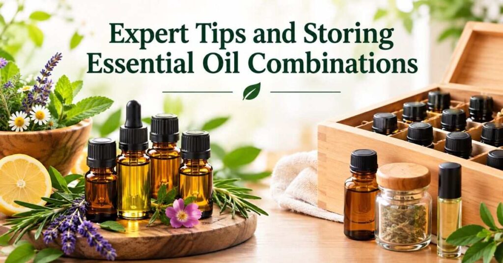Expert Tips and Storing Botanical Blend Recipes