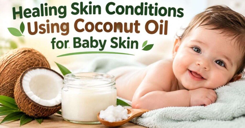 Healing Skin Conditions Using Coconut Oil for Baby Skin