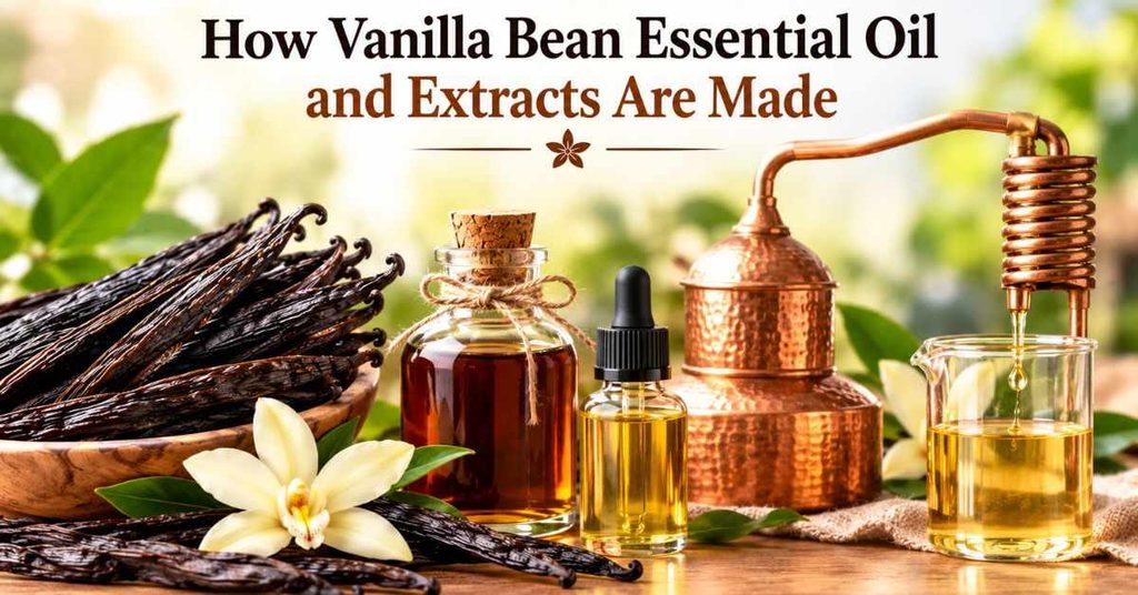 How Vanilla Bean Essential Oil and Extracts Are Made