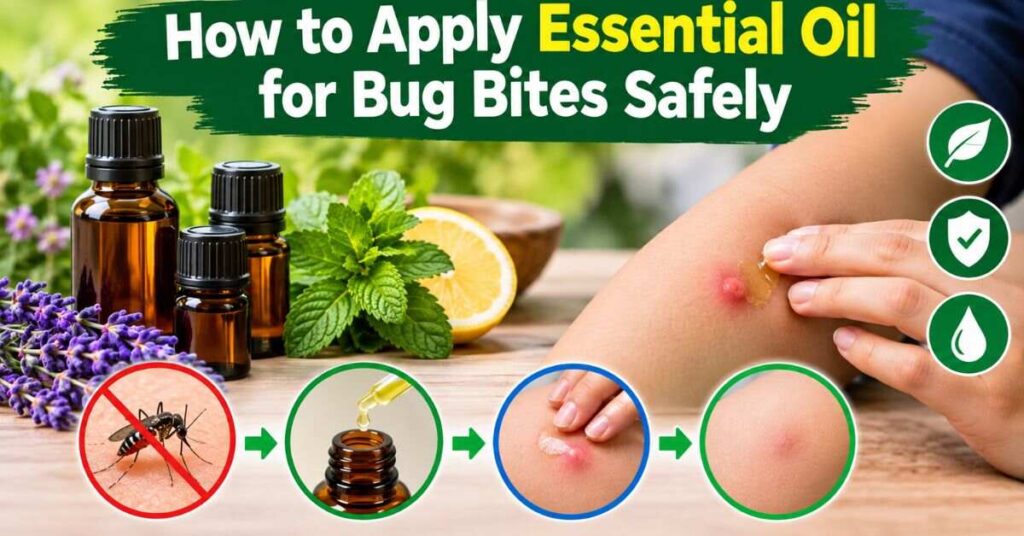 How to Apply Botanical Extract for Insect Stings Safely