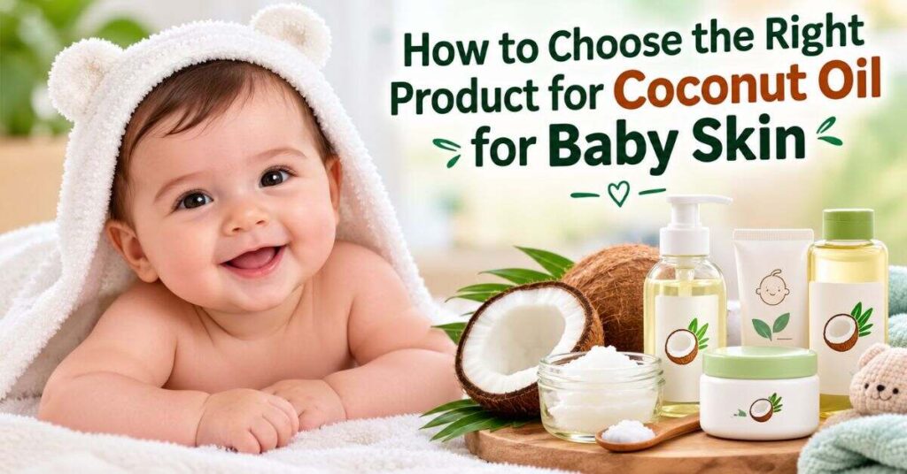 How to Choose the Right Product for Coconut Oil for Baby Skin