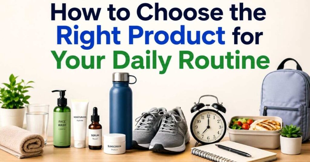 How to Choose the Right Product for Your Daily Routine