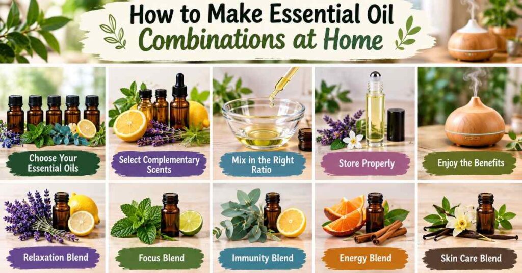 How to Make Essential Oil Combinations at Home
