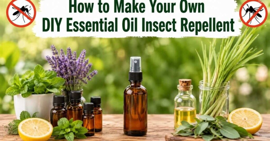 How to Make Your Own DIY Essential Oil Insect Repellent