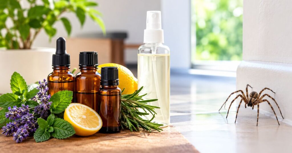How to Use Essential Oils to Repel Spiders