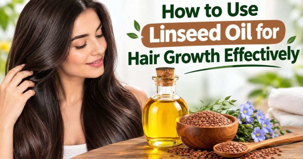 How to Use Linseed Oil for Hair Growth Effectively