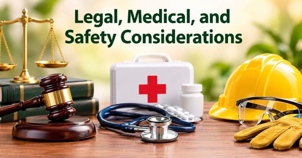 Legal, Medical, and Safety Considerations