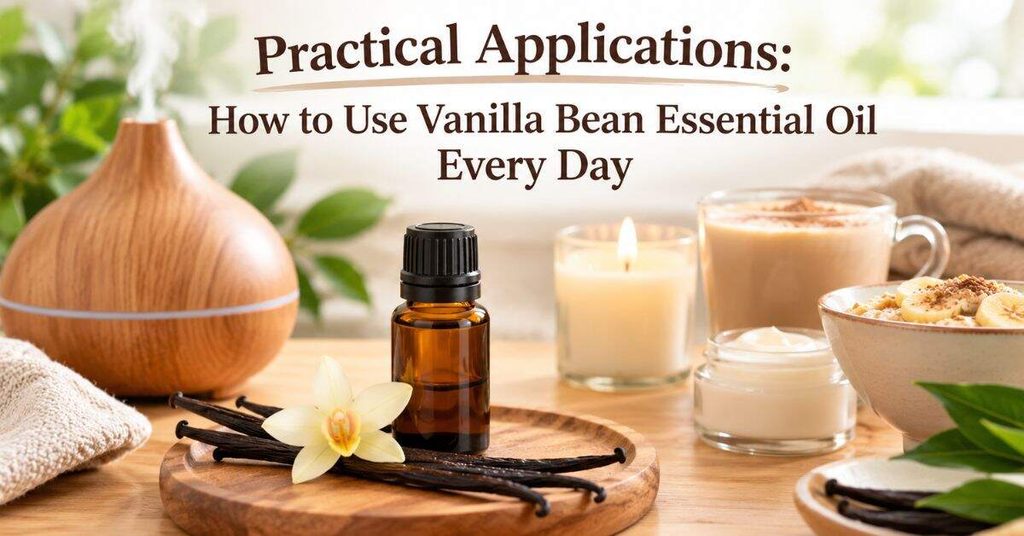 Practical Applications: How to Use Vanilla Bean Essential Oil Every Day