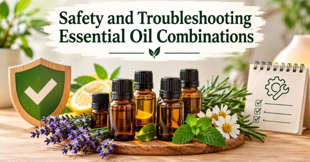 Safety and Troubleshooting Botanical Blend Recipes