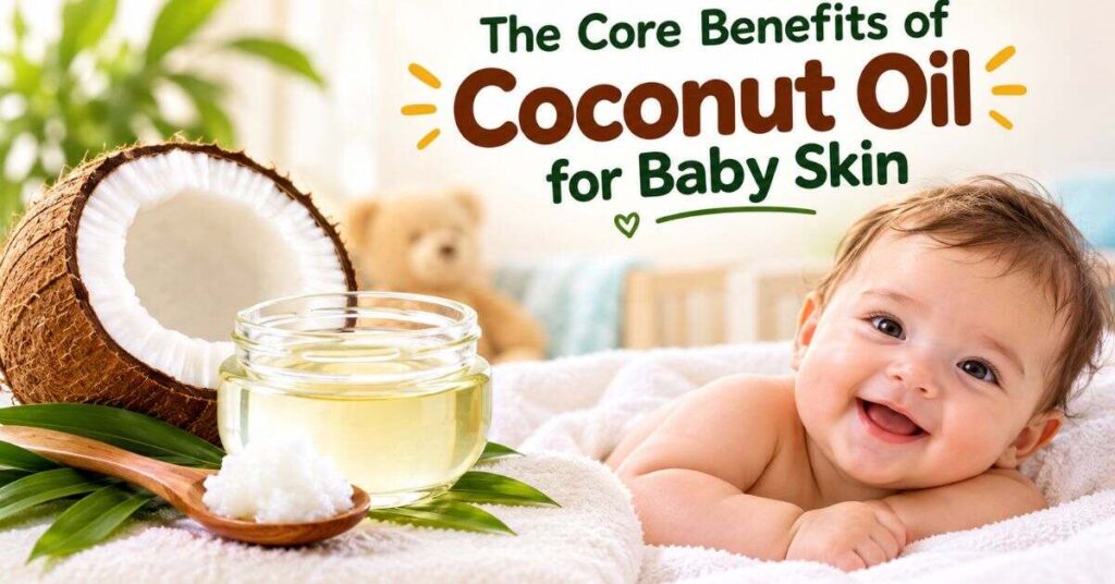 The Core Benefits of Coconut Oil for Baby Skin