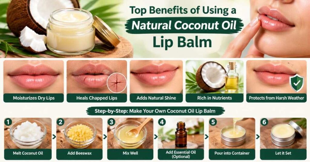 Top Benefits of Using a Natural Coconut Oil Lip Balm