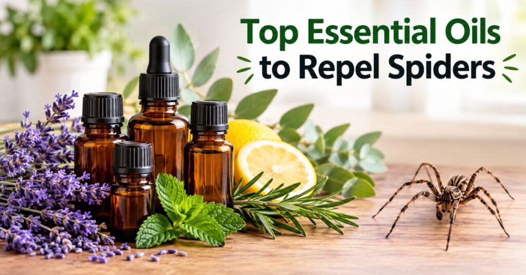 Top Essential Oils to Repel Spiders