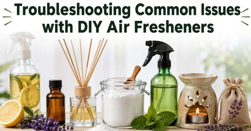 Troubleshooting Common Issues with Homemade Room Scents