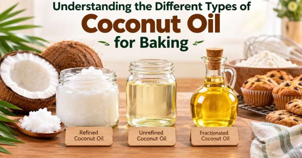 Understanding the Different Types of Coconut Oil for Baking