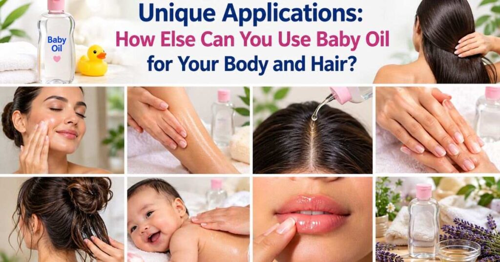 Unique Applications: How Else Can You Use Baby Oil for Your Body and Hair?