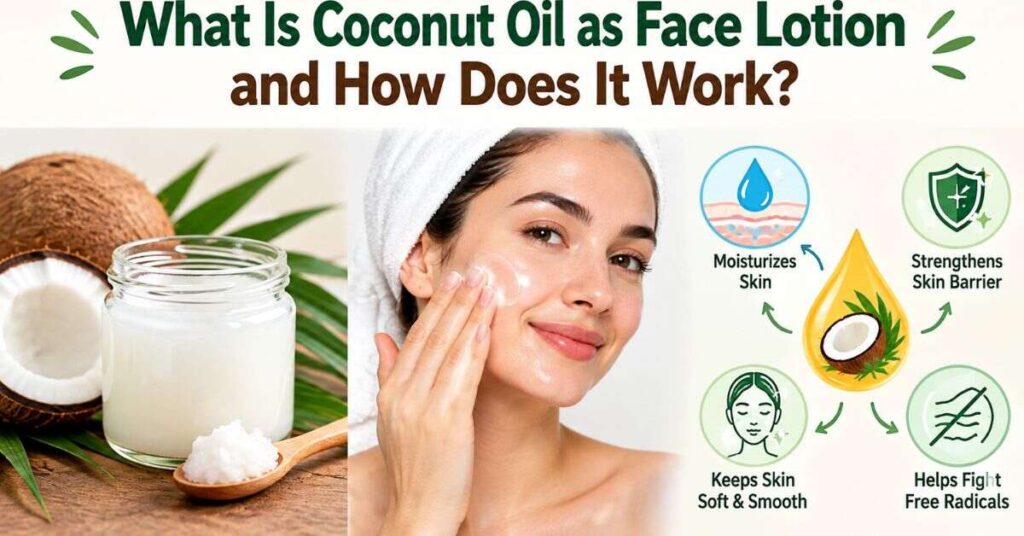 What Is Coconut Oil as Face Lotion and How Does It Work?