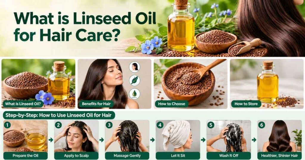 What is Linseed Oil for Hair Care?