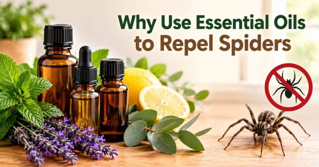 Why Use Essential Oils to Repel Spiders