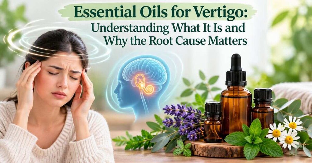 Essential Oils for Vertigo: Understanding What It Is and Why the Root Cause Matters