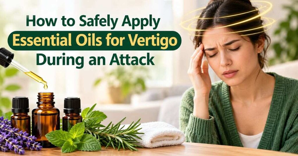 How to Safely Apply Essential Oils for Vertigo During an Attack
