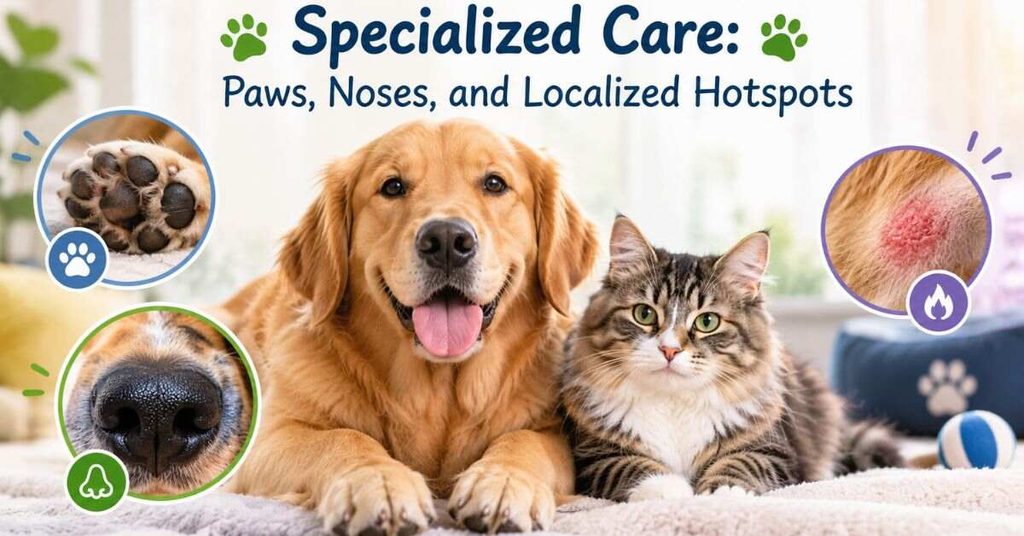 Specialized Care: Paws, Noses, and Localized Hotspots