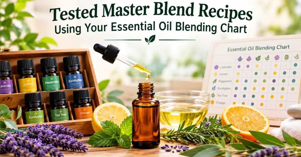 Tested Master Blend Recipes Using Your Essential Oil Blending Chart
