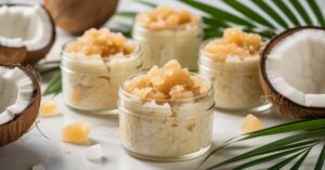 Coconut Oil Sugar Scrub