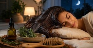 Can I Leave Rosemary Oil in My Hair Overnight