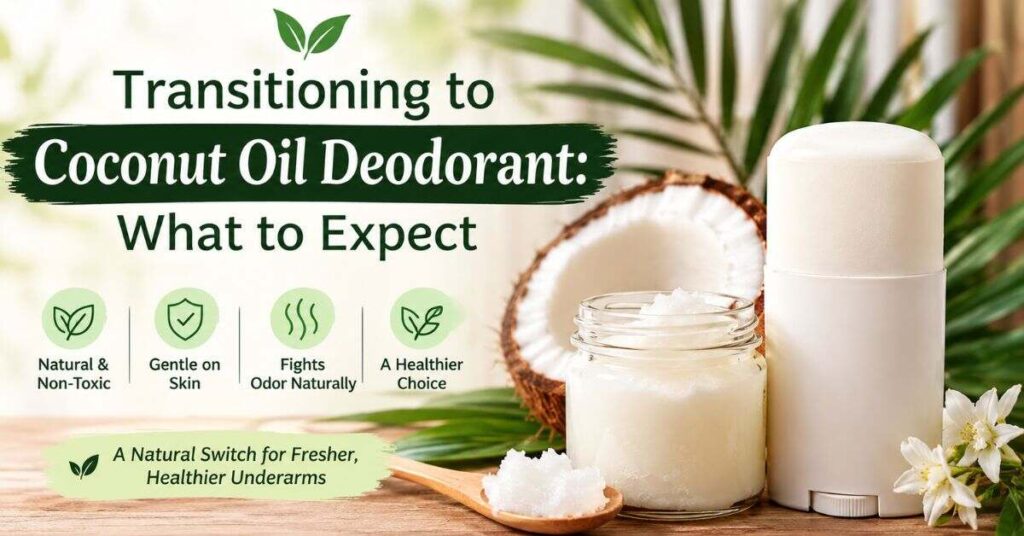 Transitioning to Coconut Oil Deodorant: What to Expect