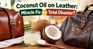 Coconut Oil on Leather