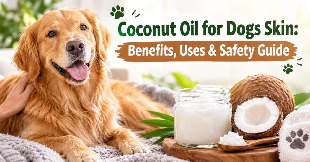 Coconut oil for dogs skin